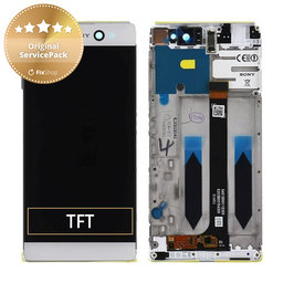 Sony Xperia XA Ultra F3211 - LCD zaslon + steklo na dotik + okvir (White) - A/8CS-59290-0002, A/8CS-59290-0005 Genuine Service Pack