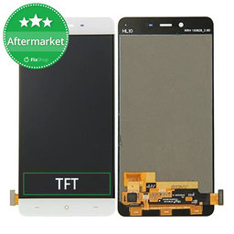 OnePlus X - LCD zaslon + steklo na dotik (White) TFT