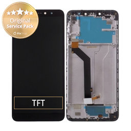 Xiaomi Redmi S2 (Redmi Y2) - LCD zaslon + steklo na dotik + okvir (Black) - 560610030033 Genuine Service Pack