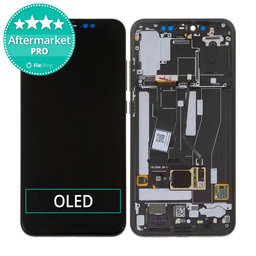 Xiaomi Mi 8 Pro - LCD zaslon + steklo na dotik + okvir (Black) OLED