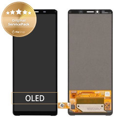 Sony Xperia 10 II - LCD zaslon + zaslon osjetljiv na dodir - 100629211 Originalni servisni paket