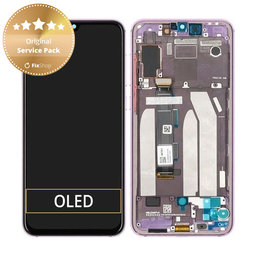 Xiaomi Mi 9 SE M1903F2G - LCD zaslon + zaslon osjetljiv na dodir + okvir (Lavanda ljubičasta) - 5612100040B6 Originalni servisni paket