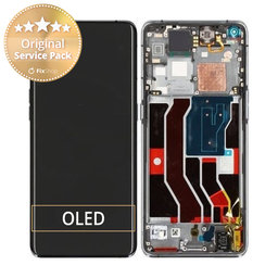 Oppo Find X3 Pro - LCD zaslon + steklo na dotik + okvir (Gloss Black) - 4906614 Genuine Service Pack