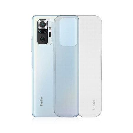 Fonex - Ovitek Invisible za Xiaomi Redmi Note 10 Pro prozoren