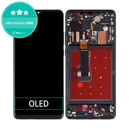 Huawei P30 Pro, P30 Pro 2020 - LCD zaslon + zaslon osjetljiv na dodir + okvir (crni) OLED