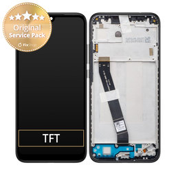 Xiaomi Redmi 7 M1810F6LG M1810F6LH - LCD zaslon + steklo na dotik + okvir (Eclipse Black) - 560610115033, 560610096033 Genuine Service Pack