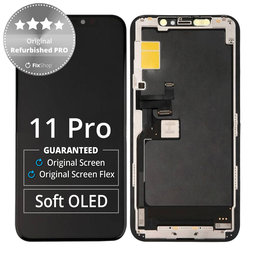 Apple iPhone 11 Pro - LCD zaslon + zaslon osjetljiv na dodir + okvir Original Refurbished PRO