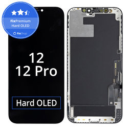 Apple iPhone 12, 12 Pro - LCD zaslon + zaslon osjetljiv na dodir + okvir Hard OLED FixPremium