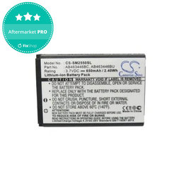 Samsung C3300 - Baterija AB463446BC, AB463446BU 650mAh HQ