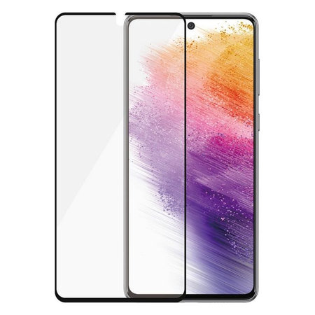 PanzerGlass - Kaljeno Steklo Case Friendly AB za Samsung Galaxy A73 5G, črn