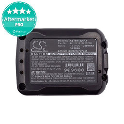 Makita CXT, C, D, F, H, J, P, R, S, T-series - Baterija BL10xx Li-Ion 2500mAh HQ