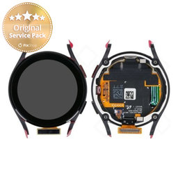 Samsung Galaxy Watch 5 40 mm R900 - LCD zaslon + zaslon osjetljiv na dodir + okvir (grafit) - GH82-30040A Originalni servisni paket