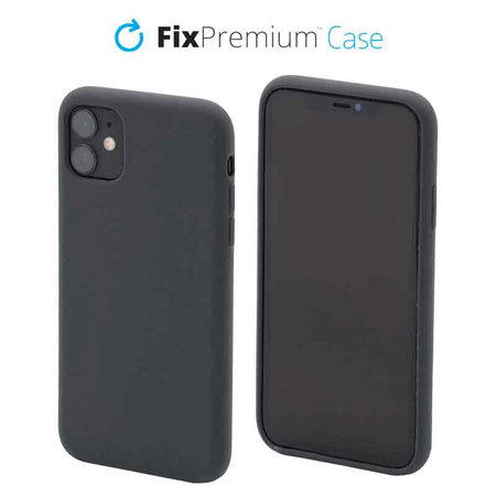 FixPremium - Silikonska maska za iPhone 11, svemirsko siva