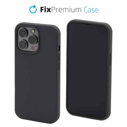 FixPremium - Silikonski ovitek za iPhone 13 Pro, space grey