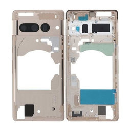 Google Pixel 7 Pro GP4BC GE2AE - Srednji okvir (zlato)