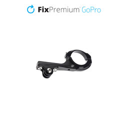 FixPremium - Nosač za bicikl za GoPro, crni