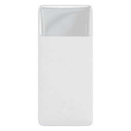 Baseus - PowerBank 20.000 mAh, bela