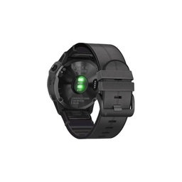 FixPremium - Kožni remen za Garmin (QuickFit 26 mm), crni