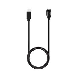 FixPremium - USB-C kabel za punjenje za Garmin sat, crni