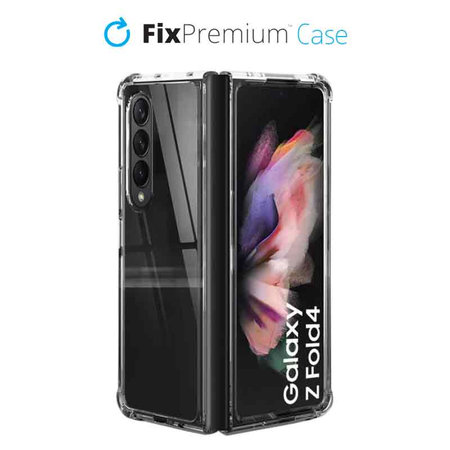 FixPremium - Silikonska maska za Samsung Galaxy Z Fold 4, prozirna