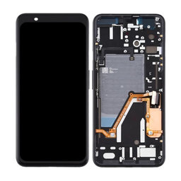 Google Pixel 4 XL - LCD zaslon + zaslon osjetljiv na dodir + okvir (crni) OLED