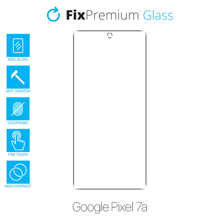 FixPremium Glass - Kaljeno staklo za Google Pixel 7a