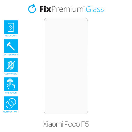 FixPremium Glass - Kaljeno staklo za Poco F5