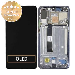 Xiaomi Mi 9 Pro 5G - LCD zaslon + steklo na dotik + okvir (Titanium Black) - 5600030F1X00 Genuine Service Pack