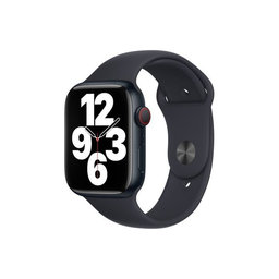 FixPremium - Silikonski remen za Apple Watch (38, 40 & 41 mm), crni