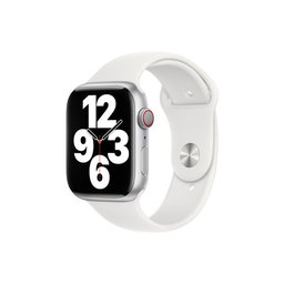 FixPremium - Silikonski remen za Apple Watch (42, 44, 45 & 49 mm), bijeli