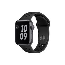 FixPremium - Silikonski sportski remen za Apple Watch (42, 44, 45 & 49 mm), crni