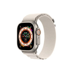 FixPremium - Remen Alpine Loop za Apple Watch (38, 40 i 41 mm), starlight