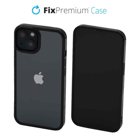 FixPremium - Maska Invisible za iPhone 13 & 14, crna