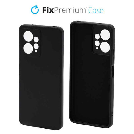 FixPremium - Maska Rubber za Xiaomi Redmi Note 12, crna