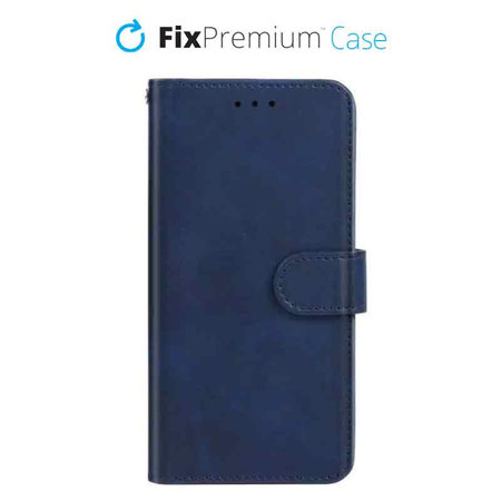 FixPremium - Maska Book Wallet za iPhone 11 Pro Max, plava