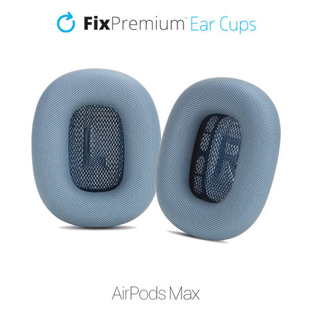 FixPremium - Zamjenske Slušalice za Apple AirPods Max (Fabric), plava