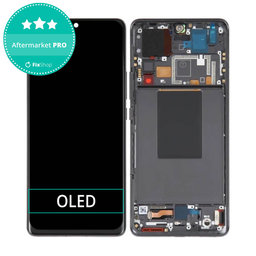 Xiaomi 12 Pro 2201122C 2201122G - LCD zaslon + zaslon osjetljiv na dodir + okvir (Black) OLED