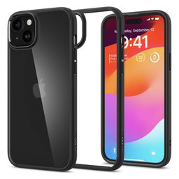 Spigen - Torbica Ultra Hybrid za iPhone 15, Matte Black