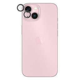 PanzerGlass - Zaštitni poklopac za objektiv kamere Hoops za iPhone 15 a 15 Plus, transparent