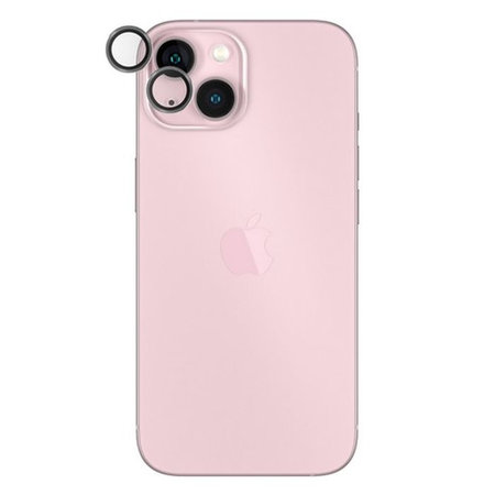 PanzerGlass - Zaštitni poklopac za objektiv kamere Hoops za iPhone 15 a 15 Plus, transparent