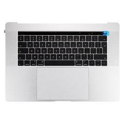 Apple MacBook Pro 15" A1707 (Late 2016 - Mid 2017) - Gornji okvir tipkovnice + Tipkovnica UK + Mikrofon + Trackpad + Zvučnici (Silver)