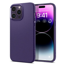 Spigen - Maska Liquid Air za iPhone 14 Pro Max, Deep Purple