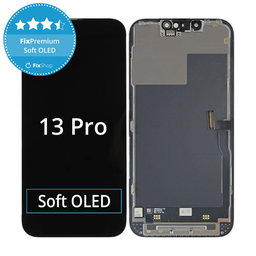 Apple iPhone 13 Pro - LCD zaslon + zaslon osjetljiv na dodir + okvir Soft OLED FixPremium