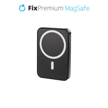 FixPremium - MagSafe PowerBank sa Stojanom 5000mAh, crno