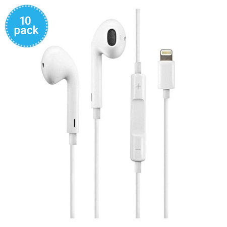 Apple - Slušalice EarPods s Lightning Priključkom - MMTN2ZM/A (10 Pack)