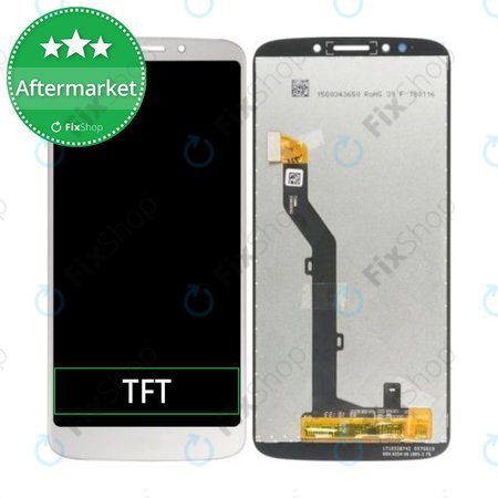 Motorola Moto G6 Play XT1922 - LCD zaslon + steklo na dotik (Silver) TFT