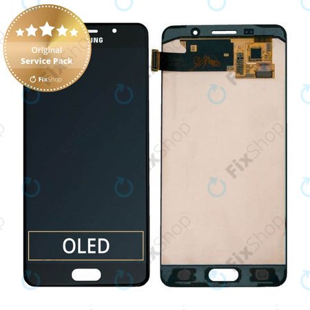 Samsung Galaxy A5 A510F (2016) - LCD zaslon + zaslon osjetljiv na dodir (crni) - GH97-18250B Originalni servisni paket