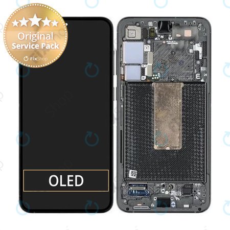 Samsung Galaxy S23 Plus S916B - LCD zaslon + steklo na dotik + okvir (Green) - GH82-30478C, GH82-30476C, GH82-30477C Genuine Service Pack