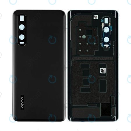 Oppo Find X2 Pro - Pokrov baterije (Black) - 4903804 Genuine Service Pack