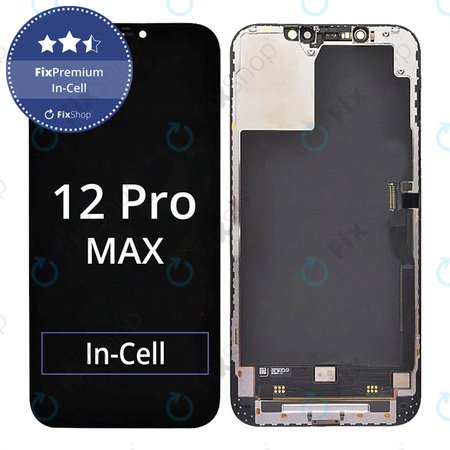 Apple iPhone 12 Pro Max - LCD zaslon + zaslon osjetljiv na dodir + okvir In-Cell FixPremium